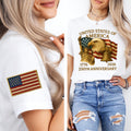 Women's Casual American 250Th Anniversary Commemorative T-Shirt