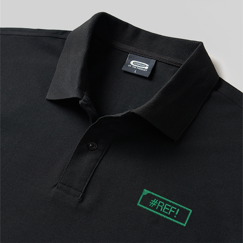 #REF! Geek Embroidered Polo Shirt