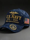 Men'S U.S. Navy 250Th Anniversary Baseball Cap