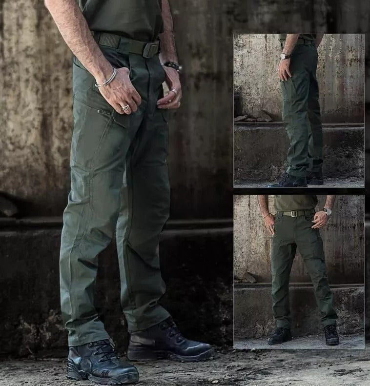 ✨Today Only Sale 50% OFF-Multifunctional Waterproof Ripstop Pants With 8 Pockets, Elastic Waistband-Unisex Stretch Fit