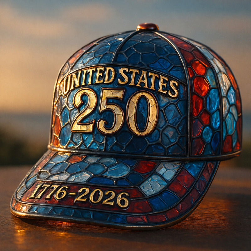 US 250th Anniversary Art Print Casual Hat