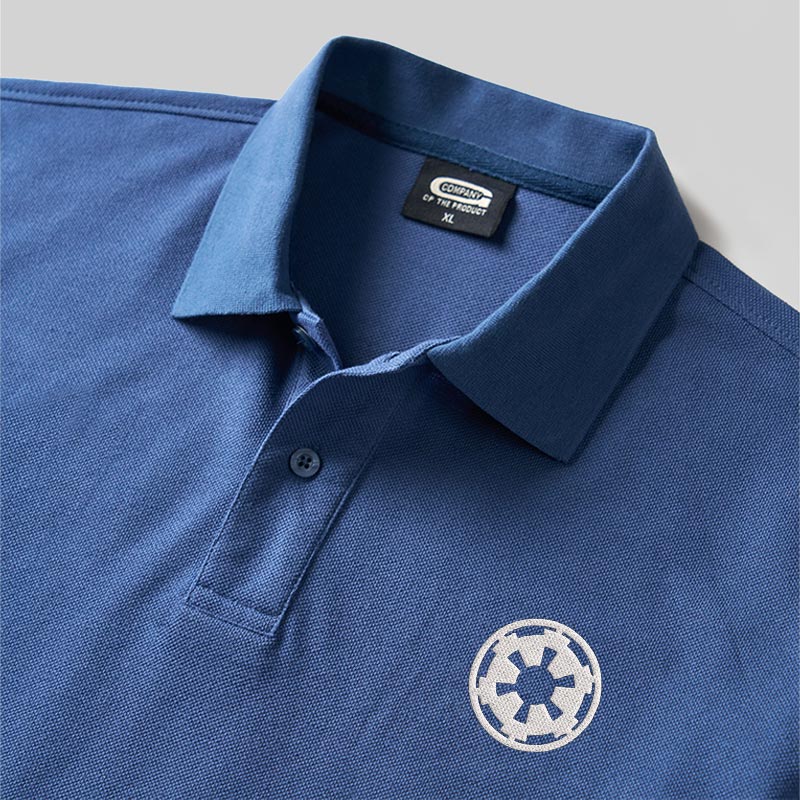 Wheel Smart Controller Geek Embroidered Polo Shirt
