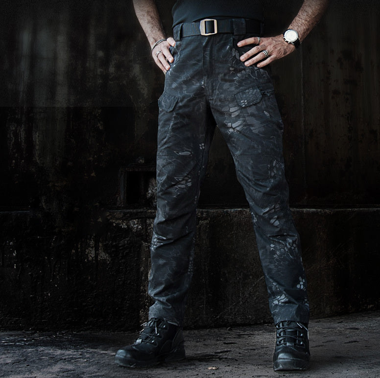 ✨Today Only Sale 50% OFF-Multifunctional Waterproof Ripstop Pants With 8 Pockets, Elastic Waistband-Unisex Stretch Fit