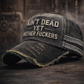 Funny Retro Old Man Club Print Casual Hat