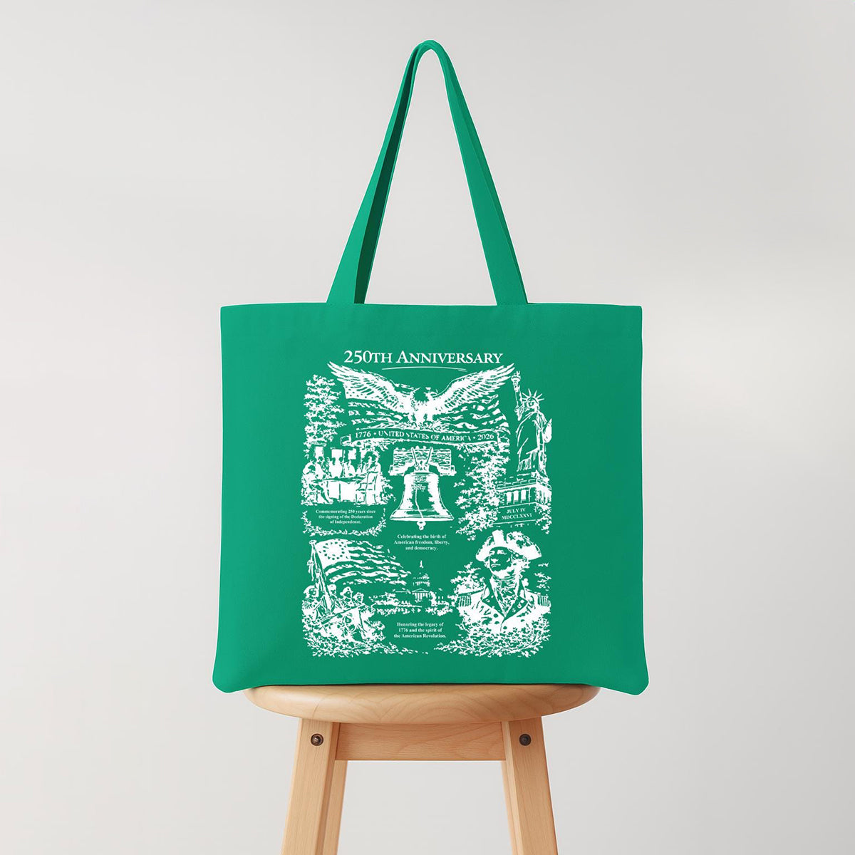 America 250th Anniversary Tote Bag