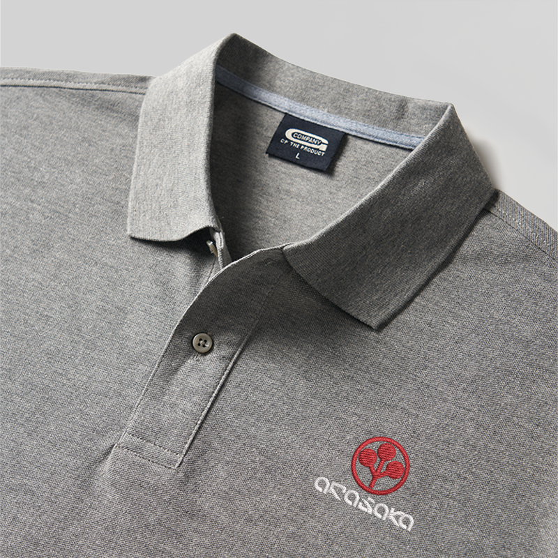 Arasaka Elite Geek Embroidered Polo Shirt