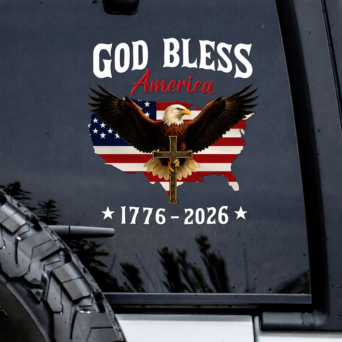 🔥 LIMITED TIME OFFER – 250th Anniversary Decal United States Of America Eagle Patriotic